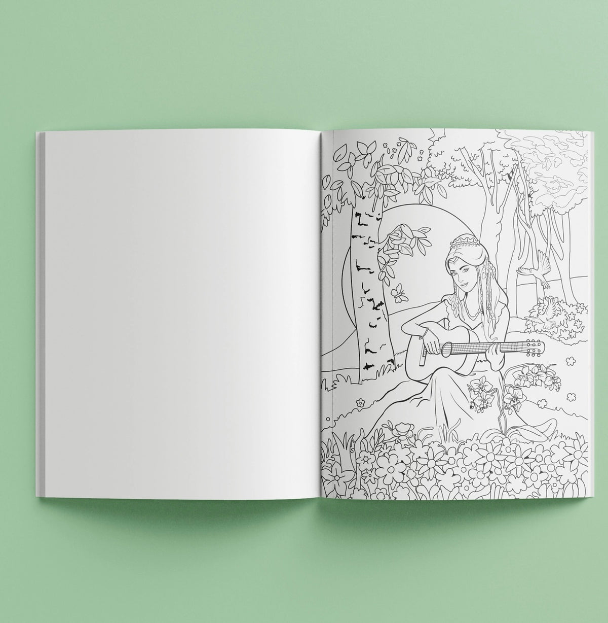 Secret Garden Colouring Sticker Book