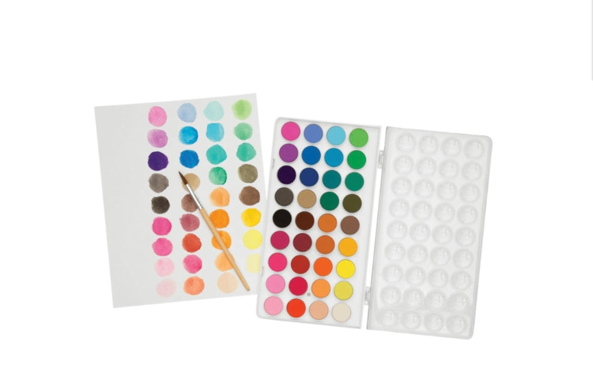 36 Water Colour Paint Pods