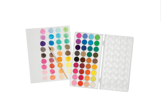 36 Water Colour Paint Pods