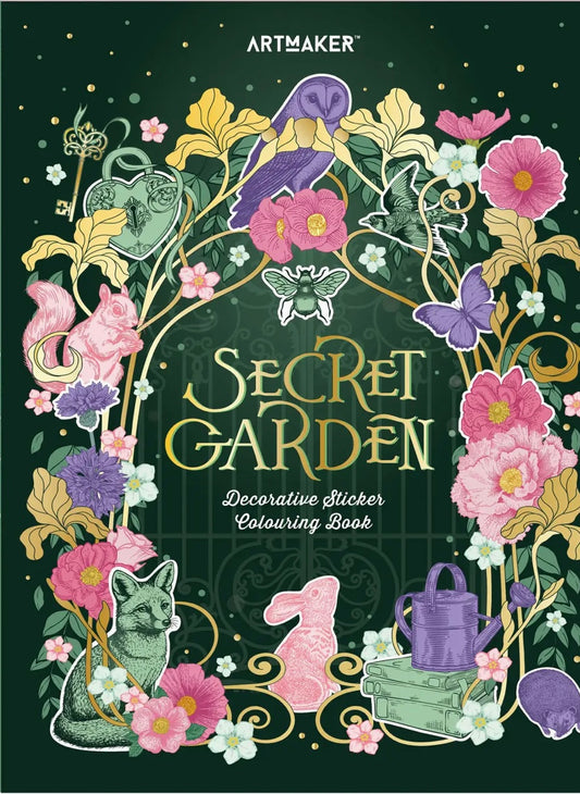 Secret Garden Colouring Sticker Book