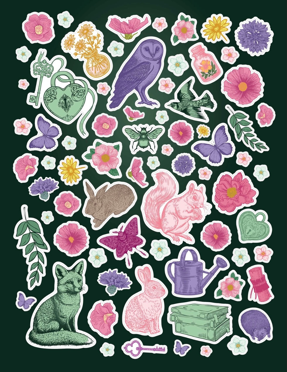 Secret Garden Colouring Sticker Book