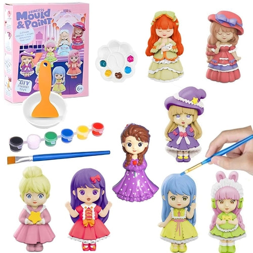 DIY Doll Mould & Paint Craft Kit Educational Toy