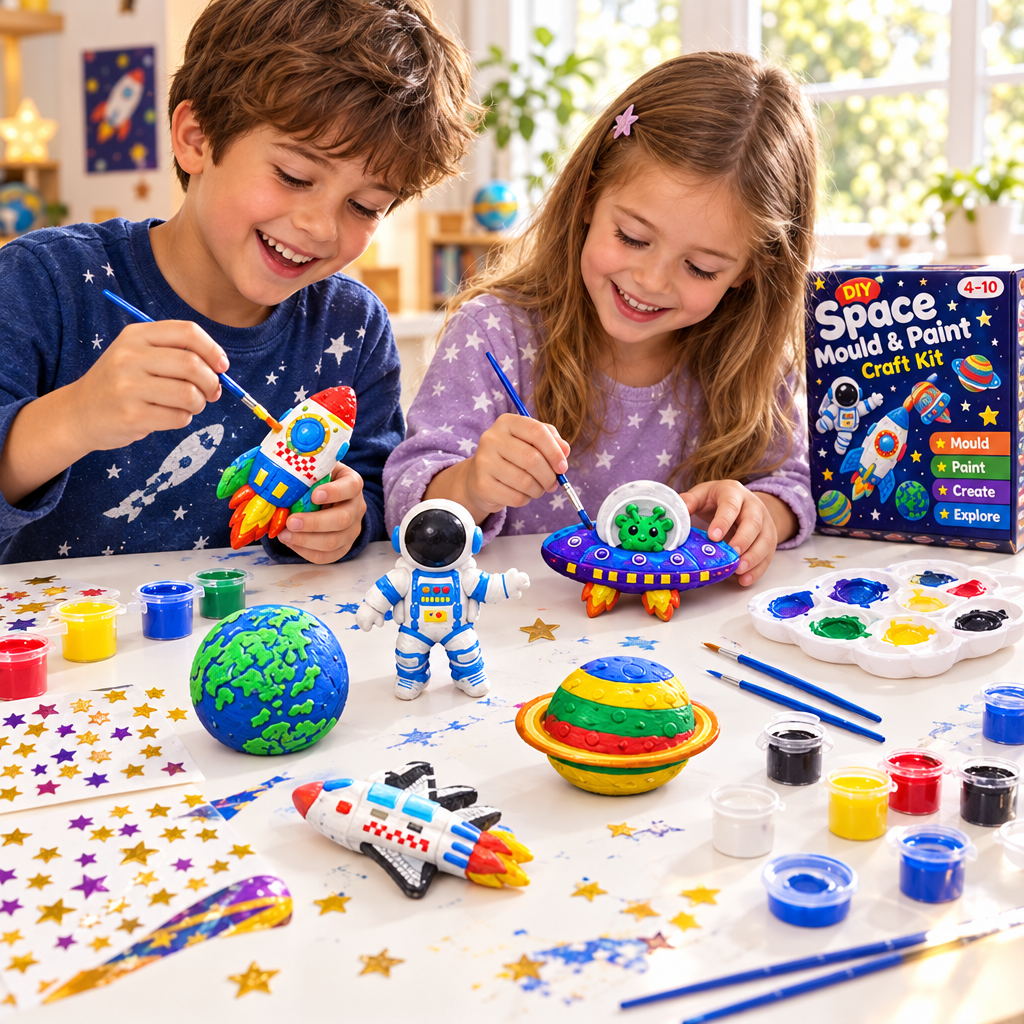 DIY Space Mould & Paint Craft Educational Kit